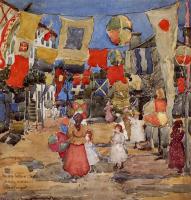 Prendergast, Maurice Brazil - Festa Venice. Pietro in Volta